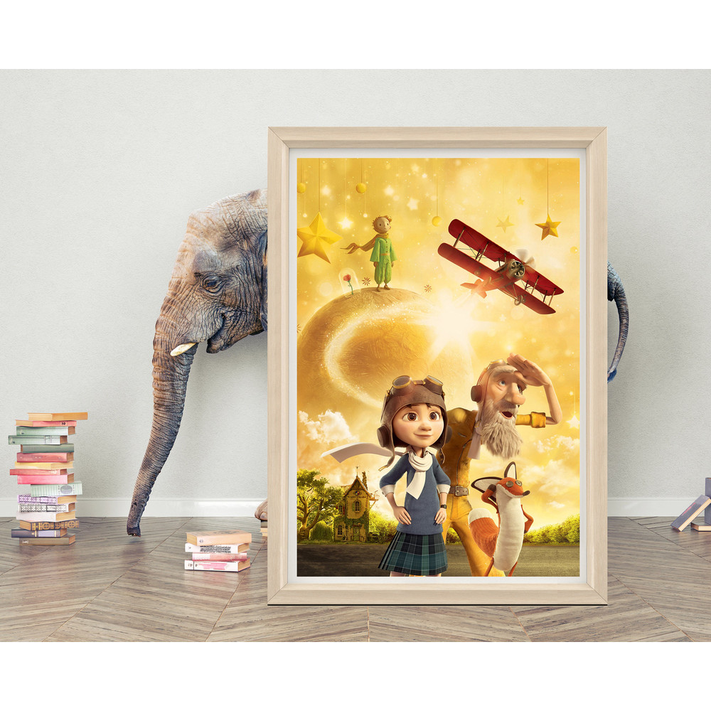 The Little Prince Movie Poster High Quality Canvas Cloth Poster Classic Movie Poster Print A1A2A3A4A527x40''.jpg