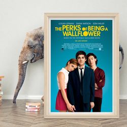 the perks of being a wallflower poster wall art 2023 minimalist movie poster high quality canvas poster classic movie