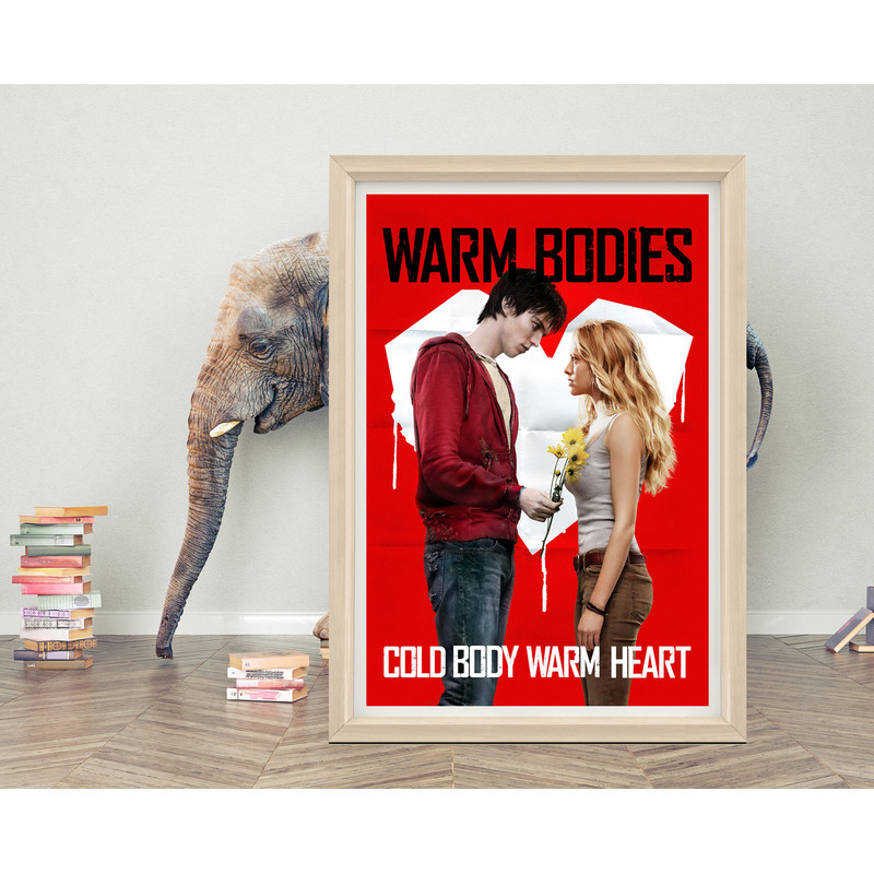 Warm Bodies (2013) Movie Poster 2023 Movie Poster High Quality Canvas Cloth Poster Horror Movie Poster for Gift A1A2A3A4A5.jpg