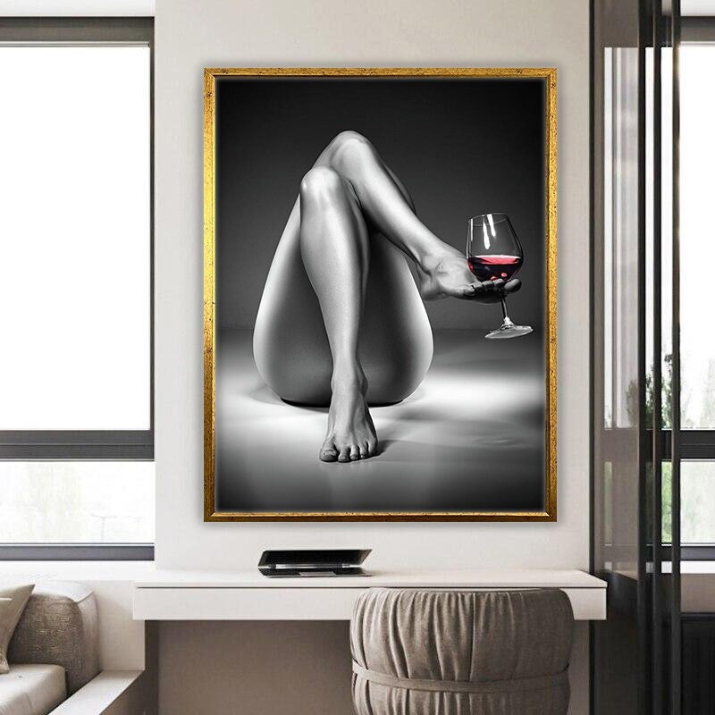 Erotica Wall Art, Sensual Art Print, Naked Girl Canvas, Erotic Nude, Erotic Nudity Wall Art, Sexy Body Art, Sexy Wall Art.jpg
