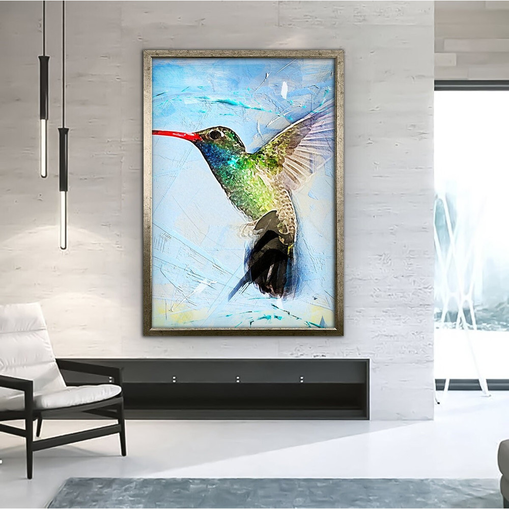 Hummingbird Wall Art Print, Hummingbird Canvas Wall Art, Birds Art Print, Unique framed Canvas Art, Animals Canvas Art, Large Canvas.jpg