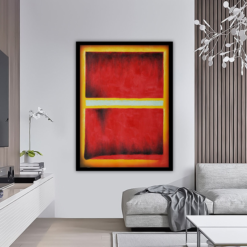 Mark Rothko Canvas Art Reproduction, Rothko Reproduction, Abstract Canvas Wall Art, Modern Art Expressionism Painting 1.jpg