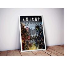 knight online poster | knight online print |