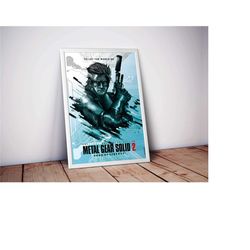 metal gear solid 2 poster | metal gear
