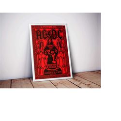 ac/dc poster | concert posters | acdc poster