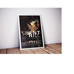 silent hill poster, gaming posters, 4 colors, video