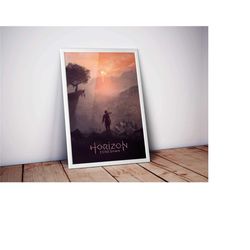 horizon zero dawn poster | gaming poster |
