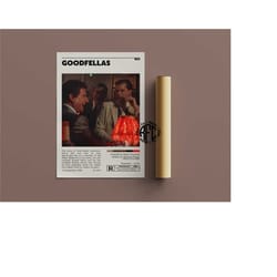 goodfellas retro vintage poster | ray liotta funny
