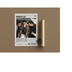 goodfellas retro vintage poster | goodfellas poster |