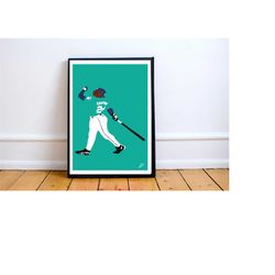 ken griffey jr. poster print. a4/a3, griffey, griffey