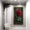 Red rose canvas painting, red rose wall art, flower wall decor, red rose art.jpg