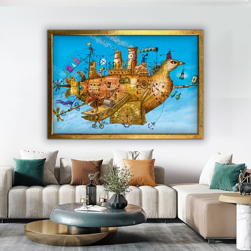 Surreal Canvas Print, Surreal Art, Surrealism Canvas, Surreal Poster, Surreal Print, Canvas Wall Art, Weird Art.jpg