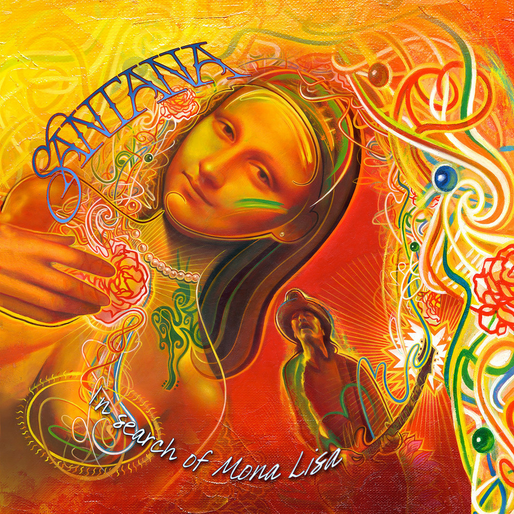 SANTANA In Search Of Mona Lisa - Album Cover POSTER.jpg