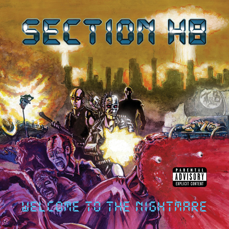 Section H8 - Welcome To The Nightmare - Album Cover POSTER.jpg