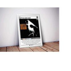 u2 poster | rattle and hum poster |