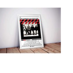 u2 poster | how to dismantle an atomic