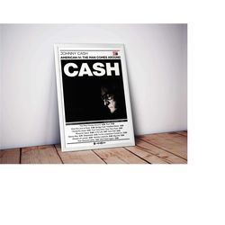 johnny cash poster | american iv: the man