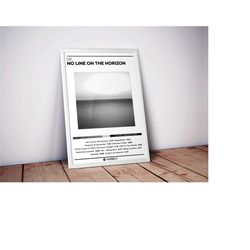 u2 poster | no line on the horizon