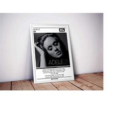 adele poster | 21 poster | 4 colors