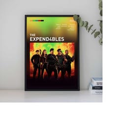 expend4bles custom poster, classic film posters, 2023 movie