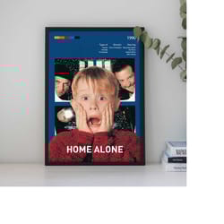 home alone customized posters, personalized movie posters, classic