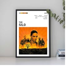 silo custom poster, 2023 film posters, personalized movie