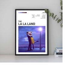 la la land customized posters, personalized movie posters,