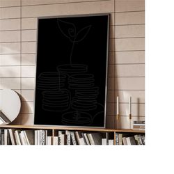 money sprout business growth poster | home decor