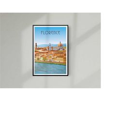 italy travel print italy travel poster florence travel
