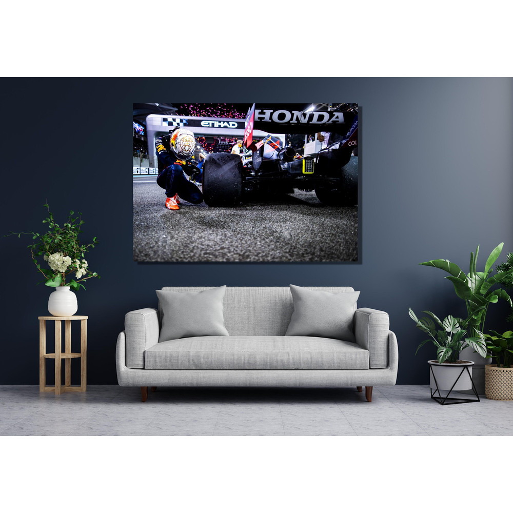 Max Verstappen Canvas Wall Art, Max Verstappen Poster Print , Red Bull Racing Canvas Wall Art,Formula One F1 Grand Prix,Man Cave Sport Art.jpg