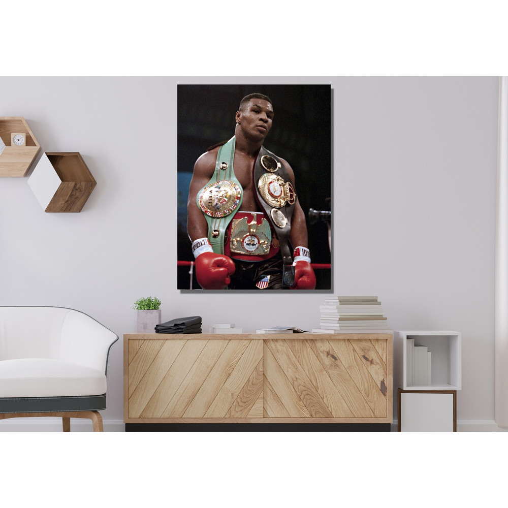 Mike Tyson Canvas Wall ArtBoxing Wall ArtGym Wall DecorHome DecorExtra Large Wall ArtGym Canvas PosterReady To HangBoxing Poster.jpg
