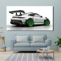 porsche 911 gt3 rs3 canvas wall art porsche wall art sport car porsche canvas wall art porsche prints porsche poster p