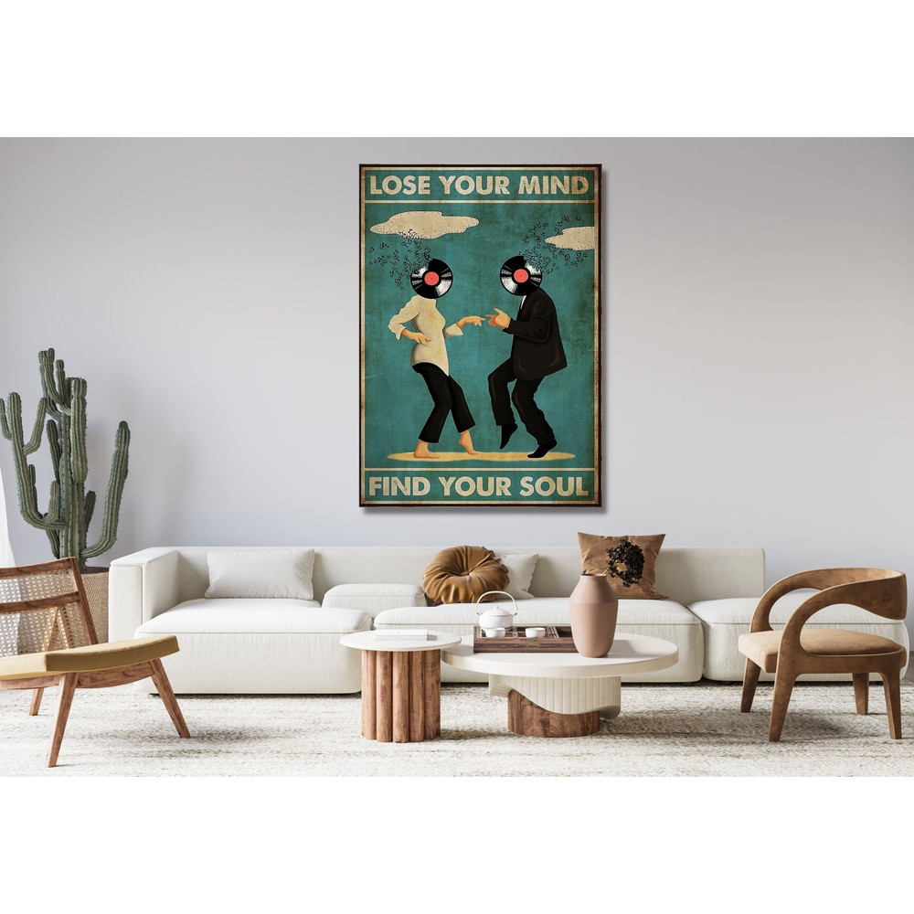 Pulp Fiction Poster - Mia Wallece Wall Art Pulp Fiction Canvas Wall Art- Motivational Hype Hustle Entrepreneur Gift ,Ready To Hang.jpg