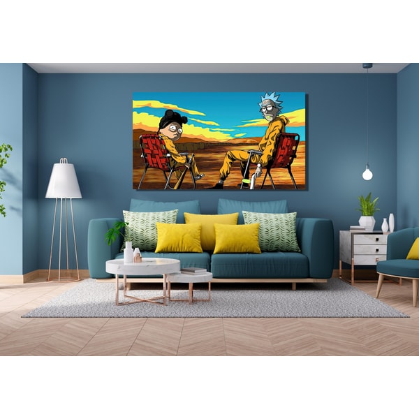 Rick & Morty Canvas Wall Art,Rick and Morty Poster,Wall Art,Wall Decor,Canvas Print,Home Decor,TV Series Poster for Gift,Ready to Hang.jpg