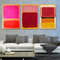 Set of 3 Mark Rothko Ready to Hang Canvas Wall Art Modern Wall Art Mark Rothko Painting Rothko Poster Rothko Wall Art Abstract Wall Art.jpg