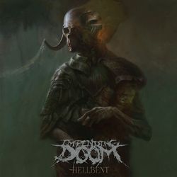 impending doom (hellbent) album cover poster