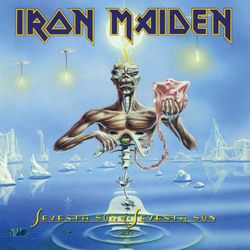 iron maiden (seventh son of a seventh son) album cover poster