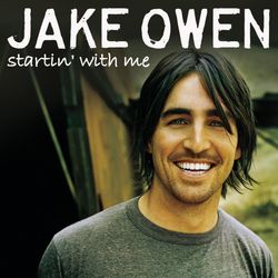 jake owen startin with me album cover poster
