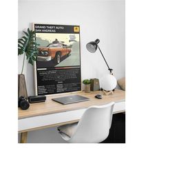 grand theft auto: san andreas poster | san