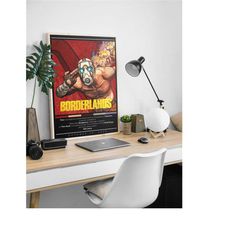 borderlands poster print | gaming poster | 3