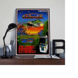 galaxian 2 poster print | gaming poster |