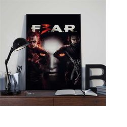 fear 3 poster print | gaming poster |