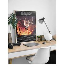 hollow knight poster | hollownest | gaming poster