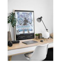 suikoden 4 poster print | gaming poster |