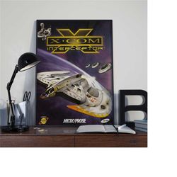 xcom interceptor poster print | gaming poster |