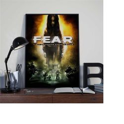fear poster print | gaming poster | room
