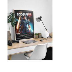 mass effect 3 poster | gaming poster |