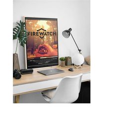 firewatch poster | gaming poster | 3 colors