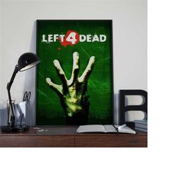 left 4 dead poster | gaming poster |