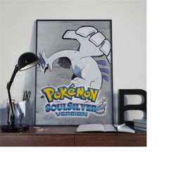 pokemon soulsilver 2009 poster | gaming poster |